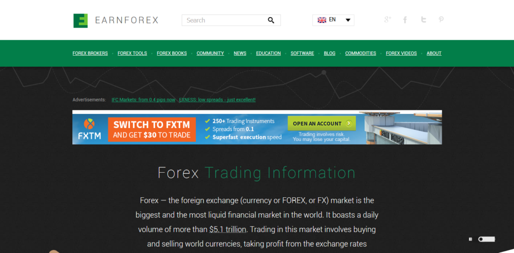 Screenshot 2019 01 03 Forex Trading Information Learn About Forex Trading 1024x504 - Top 10 Forex Trading Sites To Follow For Beginners